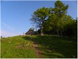 Bistriška planina - Koča na Dobrči